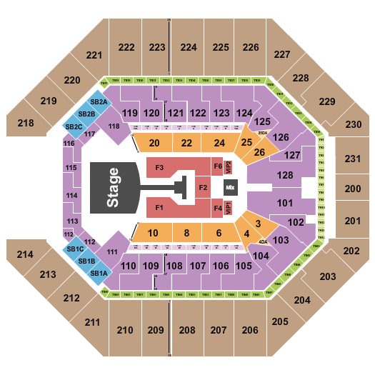 Frost Bank Center Jonas Brothers Seating Chart